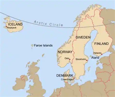 Important Difference between Scandinavian and Nordic countries