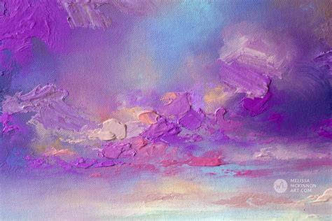 MELISSA MCKINNON Abstract Landscape Artist features BIG COLOURFUL ...