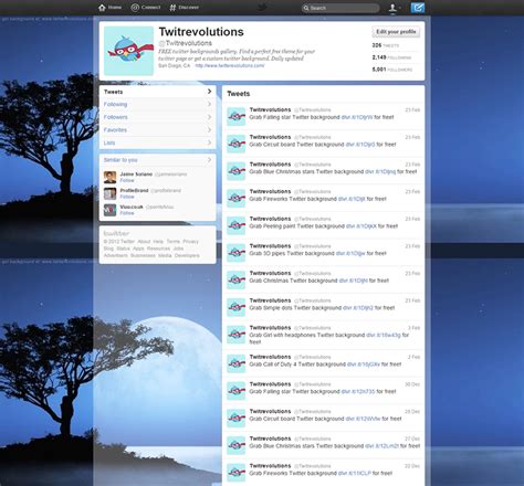 Awesome Backgrounds Designs For Twitter