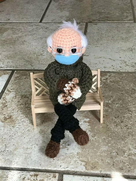 This Artist’s Bernie Sanders Mittens Crochet Went Viral So She’s ...