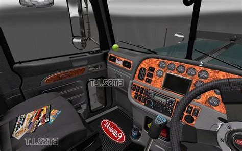 Peterbilt truck interior photos