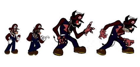 fnf modern au: Mario.exe's Froms by DrSuNsHiNe05 on DeviantArt