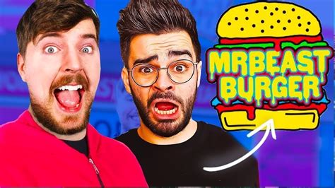 JE MANGE LES BURGERS DE MR BEAST (MrBeast Burger) - YouTube