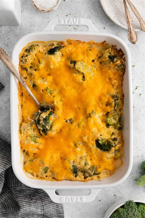 Broccoli Cheese Casserole - The Cheese Knees