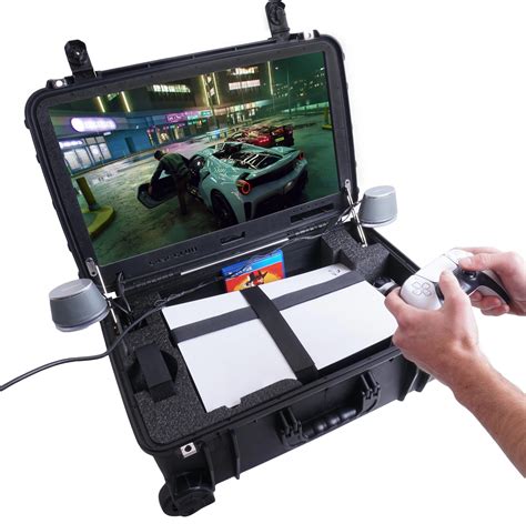 PlayStation 5 Portable Gaming Station with Built-in Monitor - Case Club