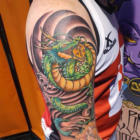 Shenron Tattoo Ideas Featuring Iconic Dragon Imagery