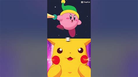 Kirby Vs Pikachu 😊😊😊☺️☺️ subscribe - YouTube