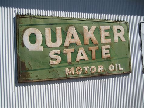 Quaker State | Massive collection of old signs at the Pionee… | Flickr