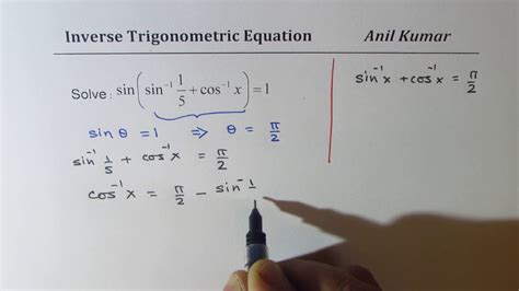 Trigonometric Values Table Arcsin