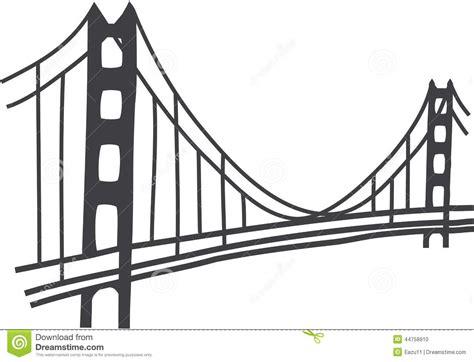 Bridge Outline | Free download on ClipArtMag