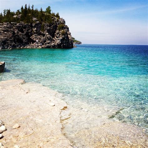 Tobermory Coastline, Beach, Water, Travel, Outdoor, Art, Gripe Water, Outdoors, Art Background