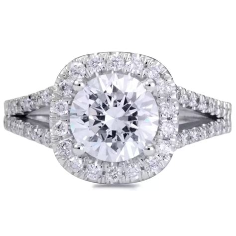 3 Carat Round Cut Diamond Engagement Ring | Ara Diamonds