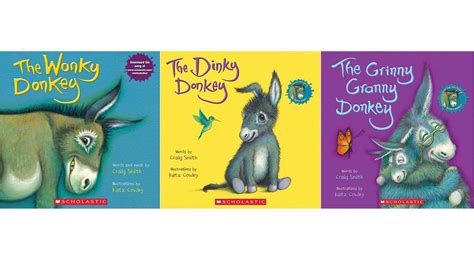 ALL The Wonky Donkey Books Read Aloud - The Wonky Donkey, Dinky Donkey, and Grinny Granny Donkey ...