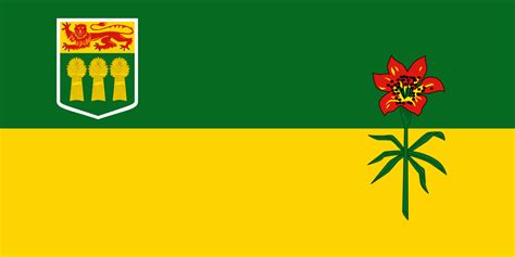 Saskatchewan Flag - Ontario Flag and Pole