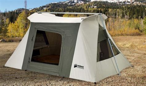 Kodiak Canvas 8.5 x 6 ft Flex Bow 2 Person VX Tent 6086 (4-Season) | Mountains For Everybody