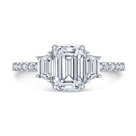 Emerald Trapezoid Engagement Ring on Sale | bellvalefarms.com