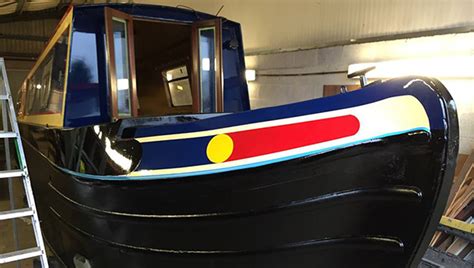 Narrowboat Painting Services - Grand Union Narrowboats - Weedon ...