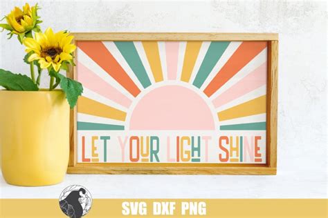 Let Your Light Shine SVG