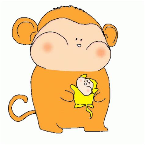 Monkey Baby GIF - Monkey Baby Hug - Discover & Share GIFs