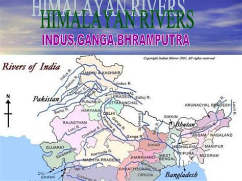 Himalayan River System Map