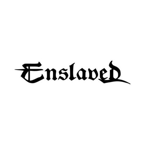 Buy Enslaved Band Logo Vinyl Decal Sticker Online