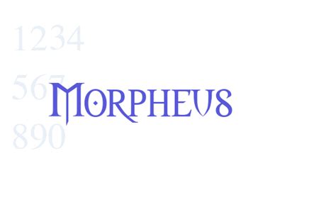 Morpheus - Font Free Download