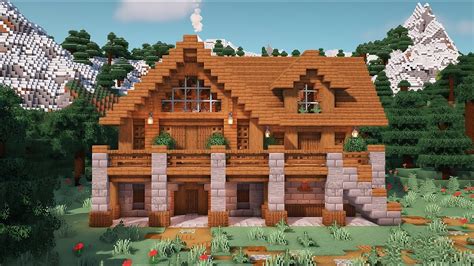 Minecraft Wood Cabin