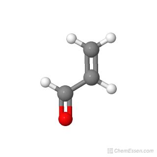 ACROLEIN Structure - C3H4O - Over 100 million chemical compounds | CCDDS