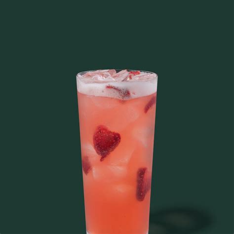 Strawberry Açaí Lemonade Starbucks Refreshers® Beverage: Starbucks ...