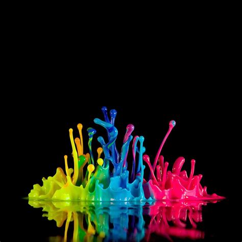 Splashes of color HD phone wallpaper | Pxfuel