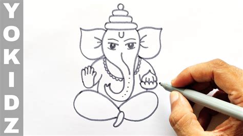 How To Draw The Ganesha - Draw. Imagine. Create.