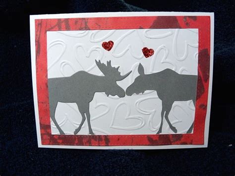 Moose Greeting Card Anniversary Valentine Wedding Love - Etsy ...