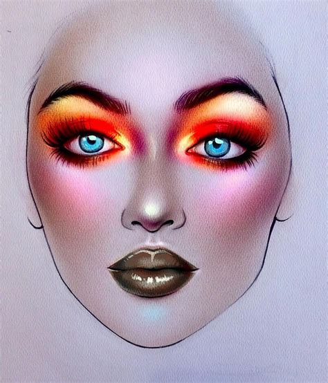 Amazing mac makeup looks! #macmakeuplooks | Makeup face charts, Makeup charts, Mac makeup