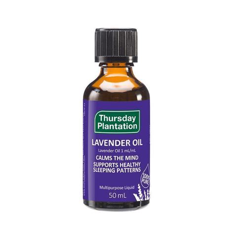 Buy Thursday Plantation Lavender Oil 100% Pure 50ml Online at Chemist ...