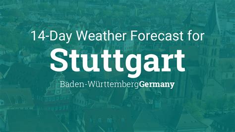 Stuttgart, Baden-Württemberg, Germany 14 day weather forecast