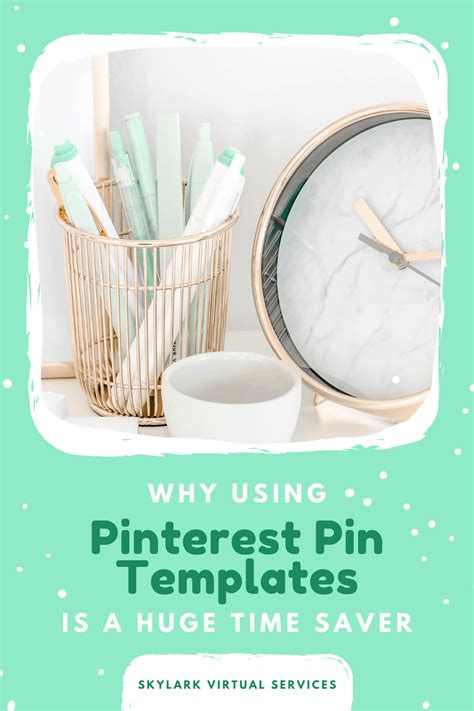 Why Using Pinterest Pin Templates is a Huge Time Saver in 2021 | Pin template, Pinterest for ...
