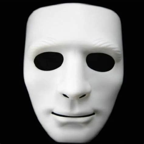 Aliexpress.com : Buy New Funny Cosplay Halloween Men Full Face White ...