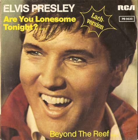 Elvis Presley - Are You Lonesome Tonight? (1980, Vinyl) | Discogs