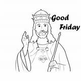 Jesus Christ Cares Coloring Page For Kids  Free Feast Of The Cross sketch template