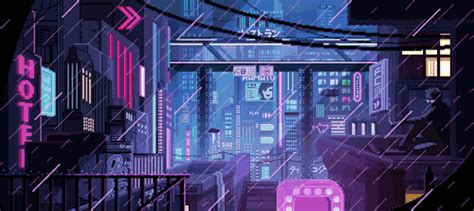 Pin by chang liu on 项目参考 | Pixel art background, Pixel city, Desktop wallpaper art