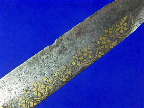 Antique 19 Century Indo Persian Small Sword Dagger Fighting Knife – ANTIQUE & MILITARY FROM ...