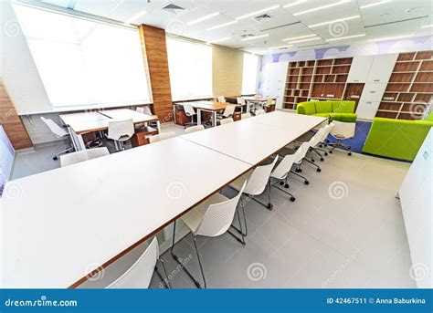 Modern school interior . stock image. Image of computer - 42467511