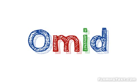 Omid Logotipo | Ferramenta de Design de Nome Grátis a partir de Texto Flamejante