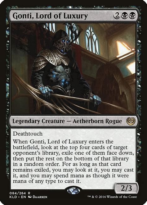 Gonti, Lord of Luxury - Kaladesh - Magic: The Gathering