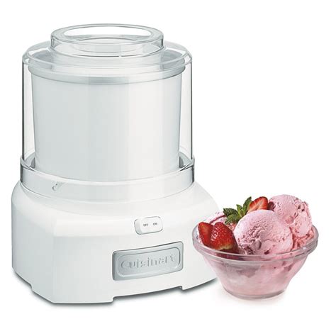 Cuisinart ICE-21 1.5 Quart Frozen Yogurt-Ice Cream Maker (White ...