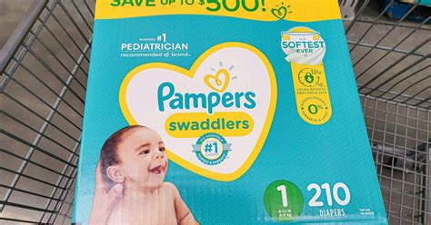 Savings on Pampers Swaddlers at Sam's Club - The Krazy Coupon Lady