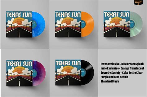 Texas Sun EP Vinyl Variants…so far. : Khruangbin