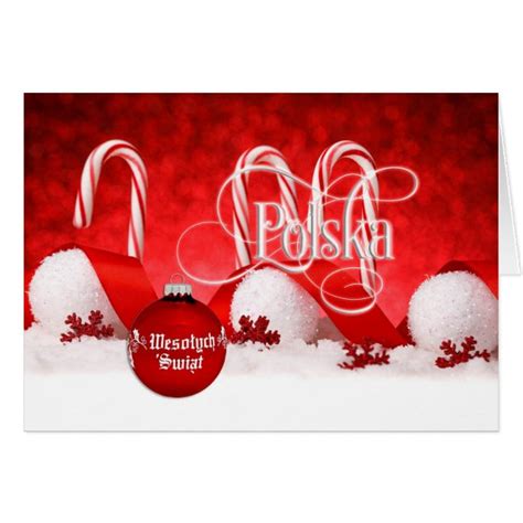 Polish Christmas Cards | Zazzle UK