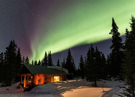 Log cabin photos from Alaska's rustic and wilderness landscape.