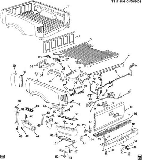 Chevy S10 Body Parts Diagram